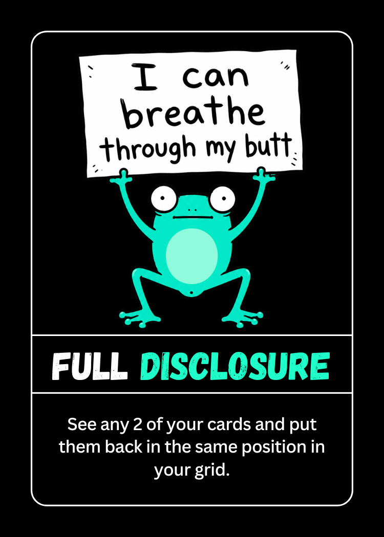 Disrupt card